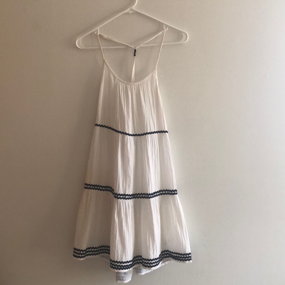 Aerie White Swimsuit Coverup Dress